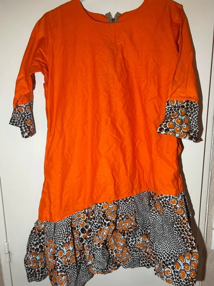 Robe vintage cousue à la main - photo numéro 2