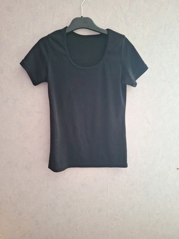 Tee shirt uni noir