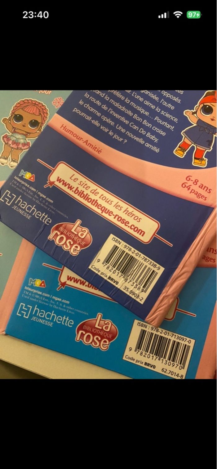 Collection livres LOL Surprise - photo numéro 4