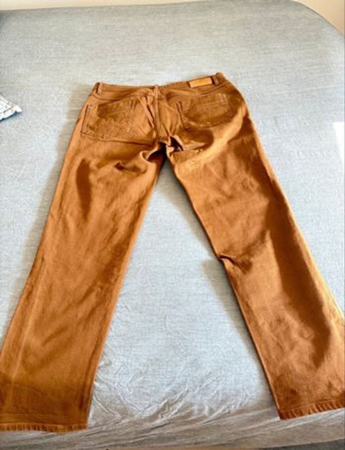 Pantalon Chino/Jean Confort Mat de Misaine T.46 Couleur Caramel Ocre