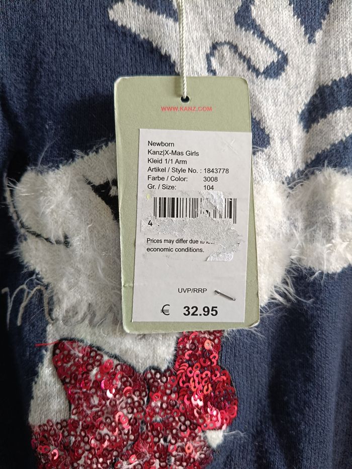 Robe pull de marque kanz' de taille 4 ans - photo numéro 2