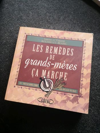 Livre remèdes de grand mère