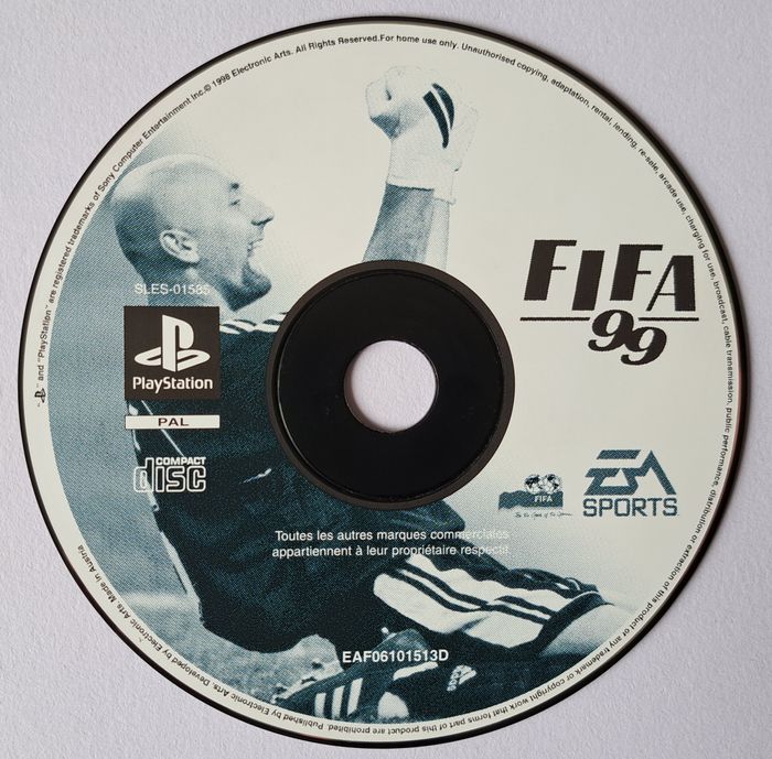Fifa 99 Sony PlayStation 1 PS1