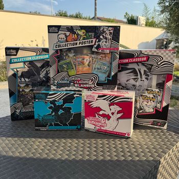 Pokémon mega pack ev10.5 ETB+classeur+poster