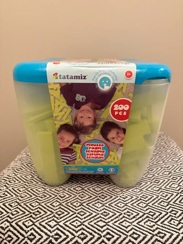 Tatamiz - Jeu de construction en mousse : 200 pièces - 3 ans et + - photo numéro 2