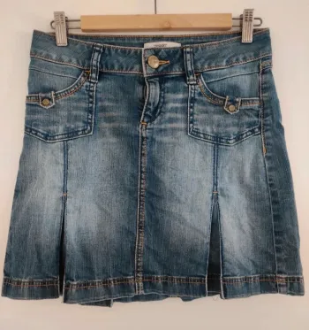 Mini jupe en jean Esprit