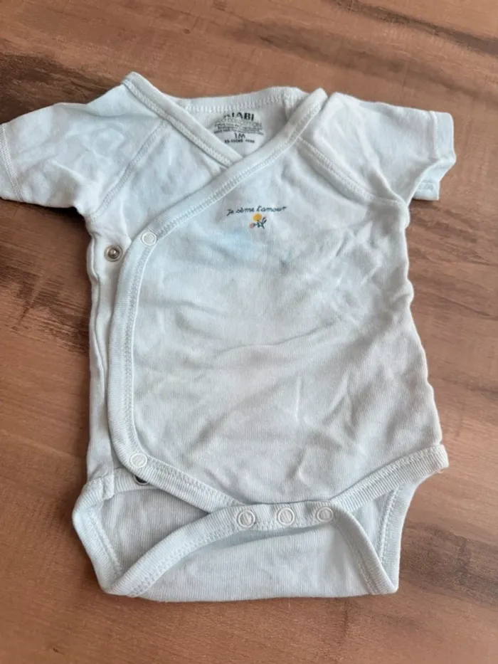 Body 1 mois Kiabi