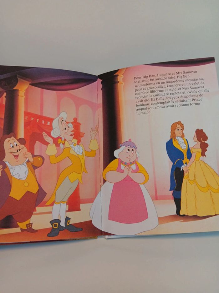 Livre Walt Disney vintage La belle et la bête 96 pages - photo numéro 7