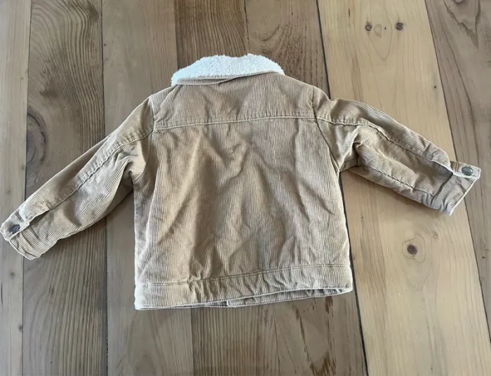 Veste garçon en velours doublée très chaude 24 mois – Tape à l’œil - photo numéro 2