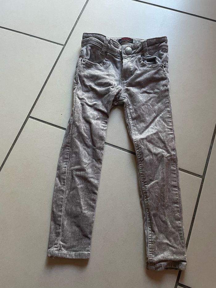 Jeans slim velour catimini