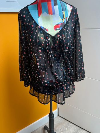 Haut transparent Camaïeu Taille 40