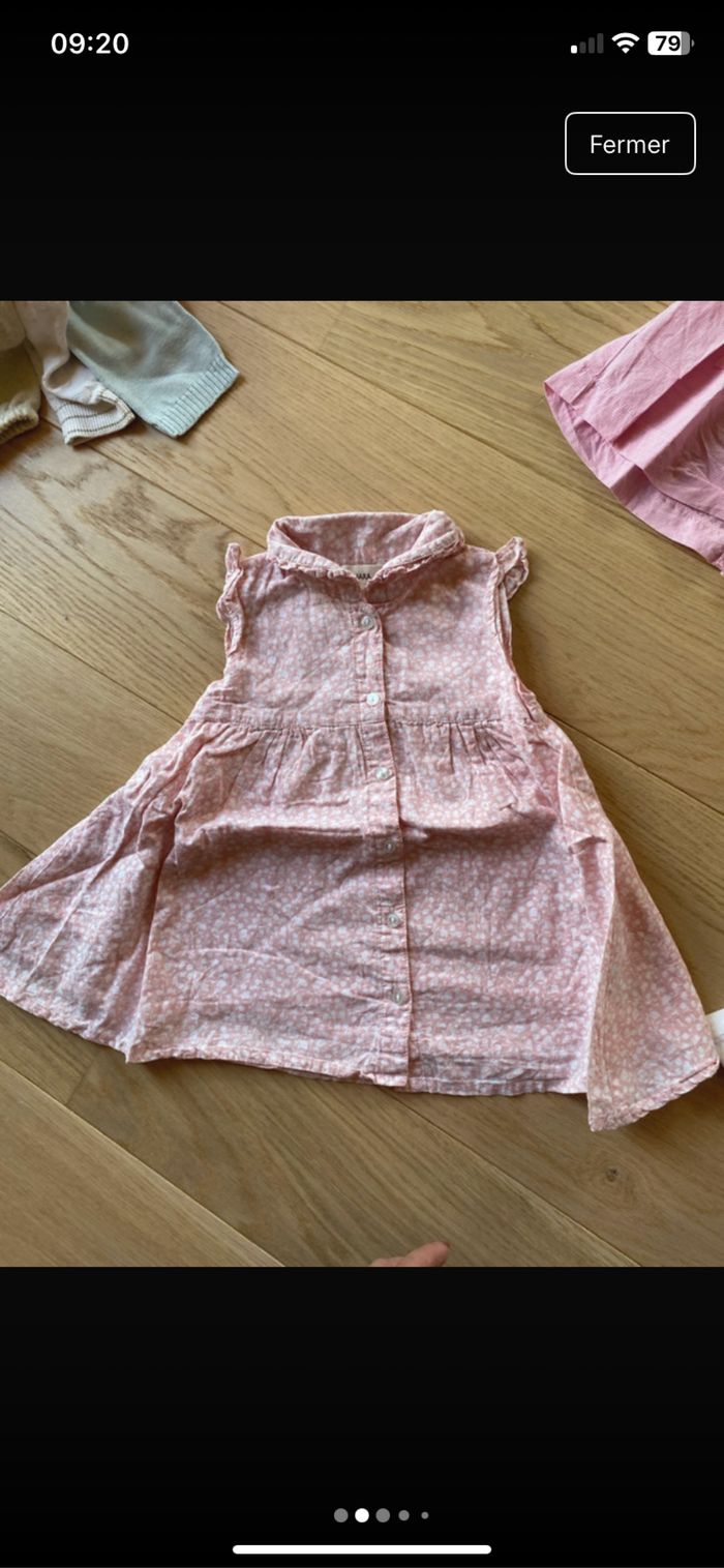 Lot de 6 robes de cérémonie 6 mois 🌸👗 - photo numéro 2