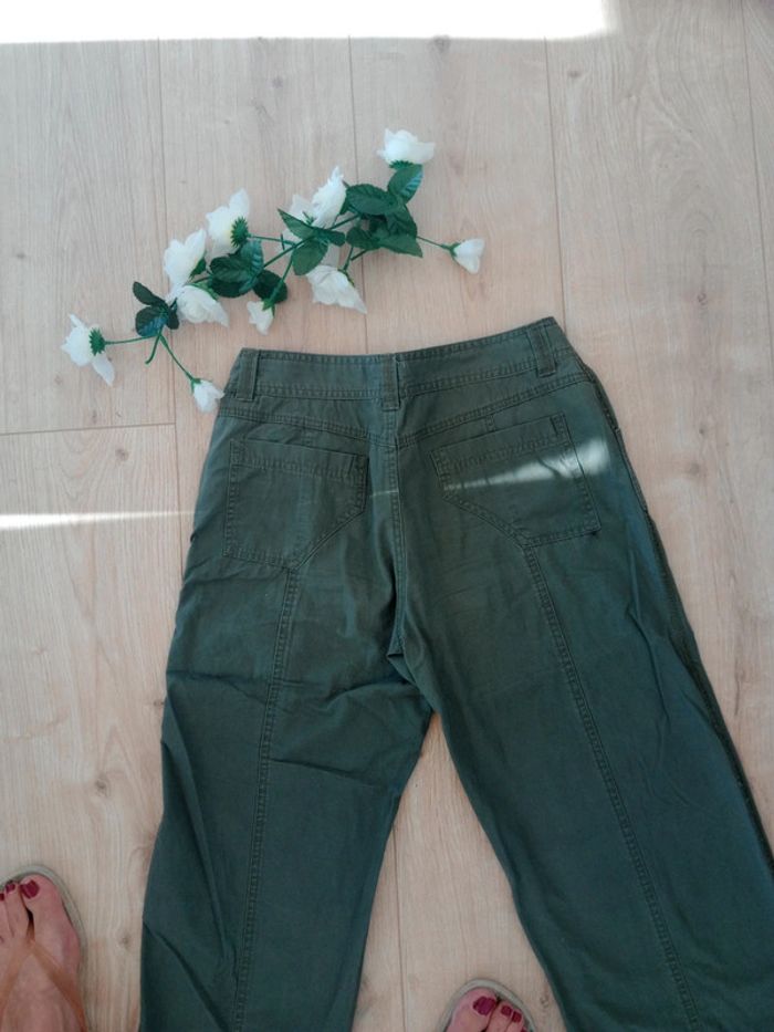 Pantalon fille 14 ans kaki c83 - photo numéro 7
