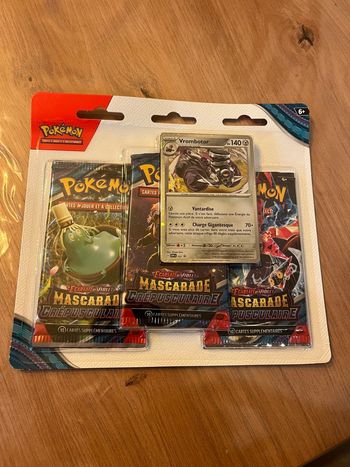 Tripack Vrombotor Pokémon Mascarade Crépusculaire