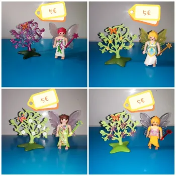 Thème* fée / personnage & végétation