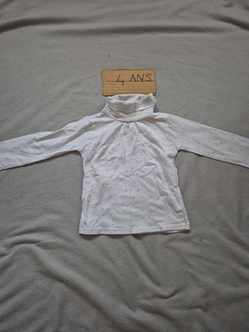 Sous pull fille 4 ans okaidi