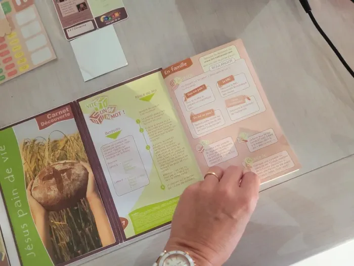 Livre carnet KT Jésus pain de vie catéchisme - photo numéro 7