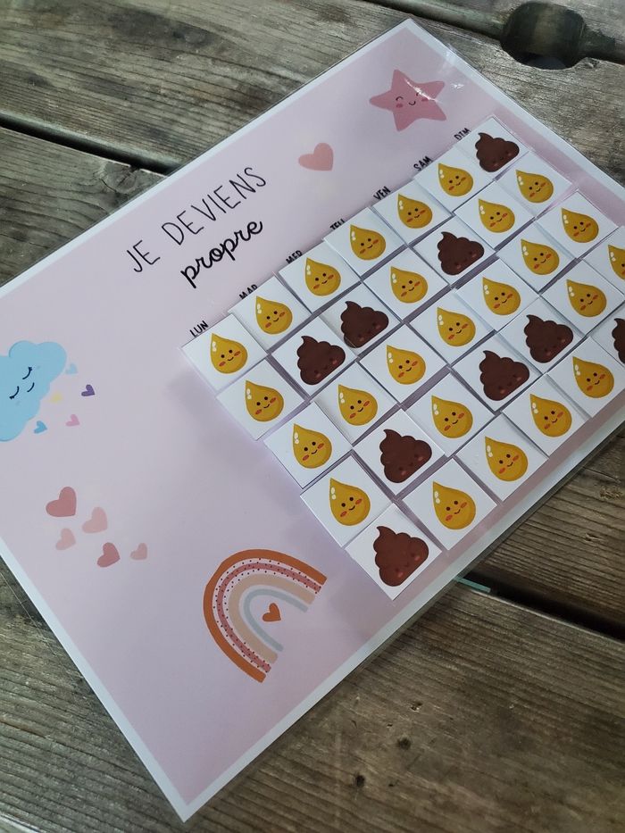 Tableau de propreté - photo numéro 2