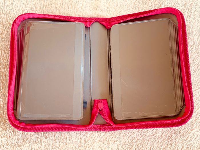 Trousse à crayons rose, papillons fleurs Hertlitz à rabats - photo numéro 6