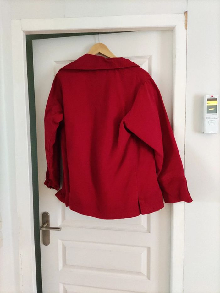 Manteau rouge - photo numéro 4