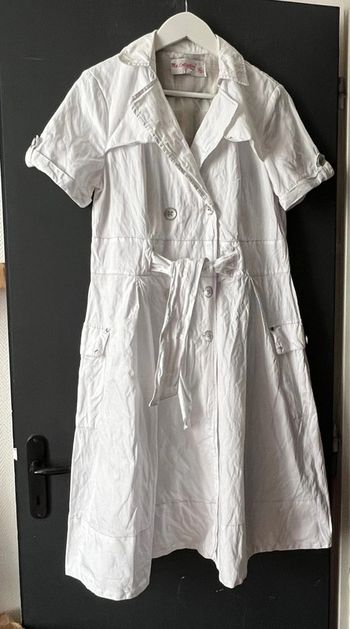 Robe longue portefeuille / trench