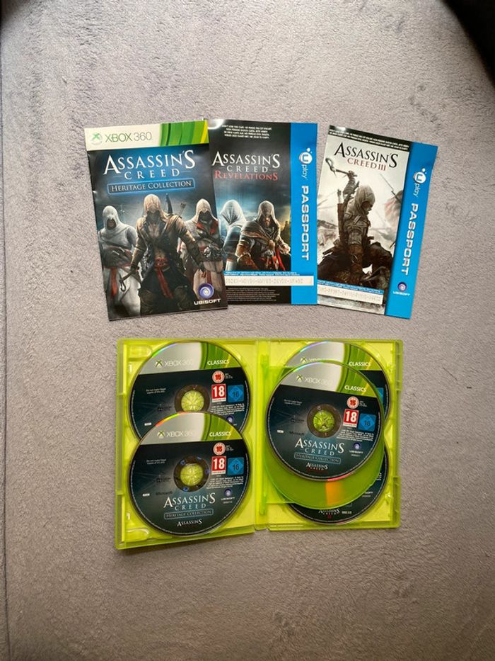 Jeu vidéo Xbox 360 assassin’s creed héritage collection - photo numéro 3