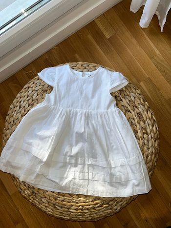 Robe blanche Cérémonie Gemo 18 mois