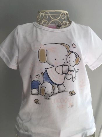 T-shirt  fille 18 mois