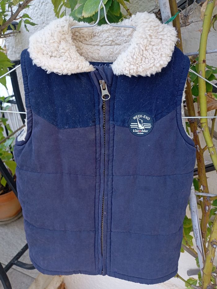 Veste sans manche doublée peau de mouton 2 a - photo numéro 2