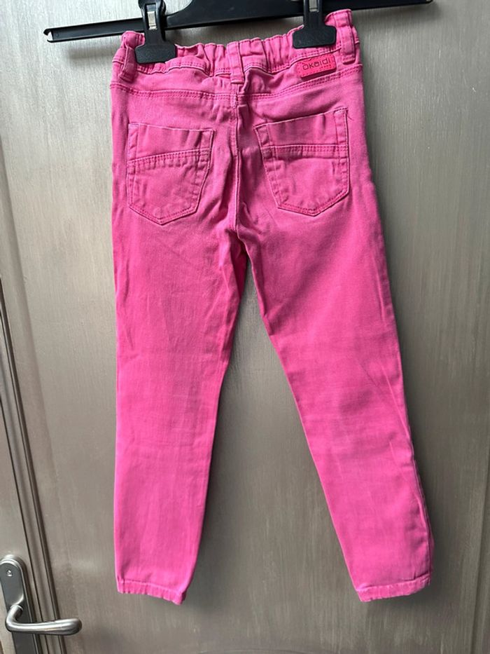 Pantalon rose okaidi skinny 6 ans - photo numéro 10