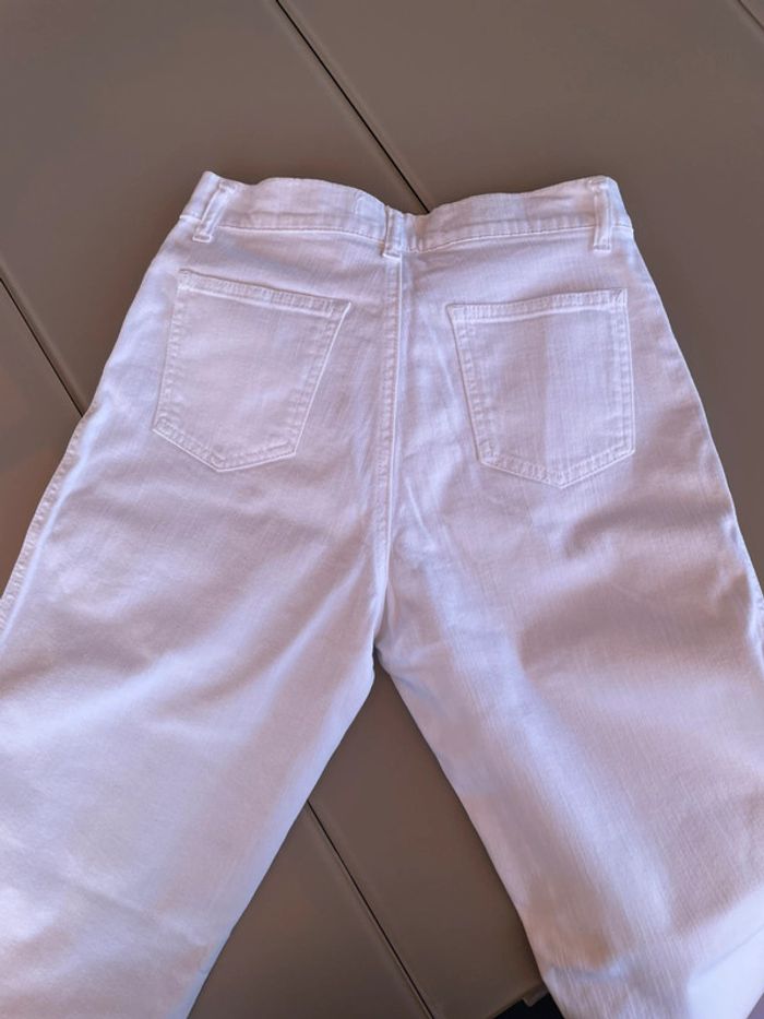 Jean blanc taille 42 - photo numéro 2