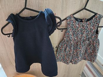 2 robes été Kiabi 3 mois