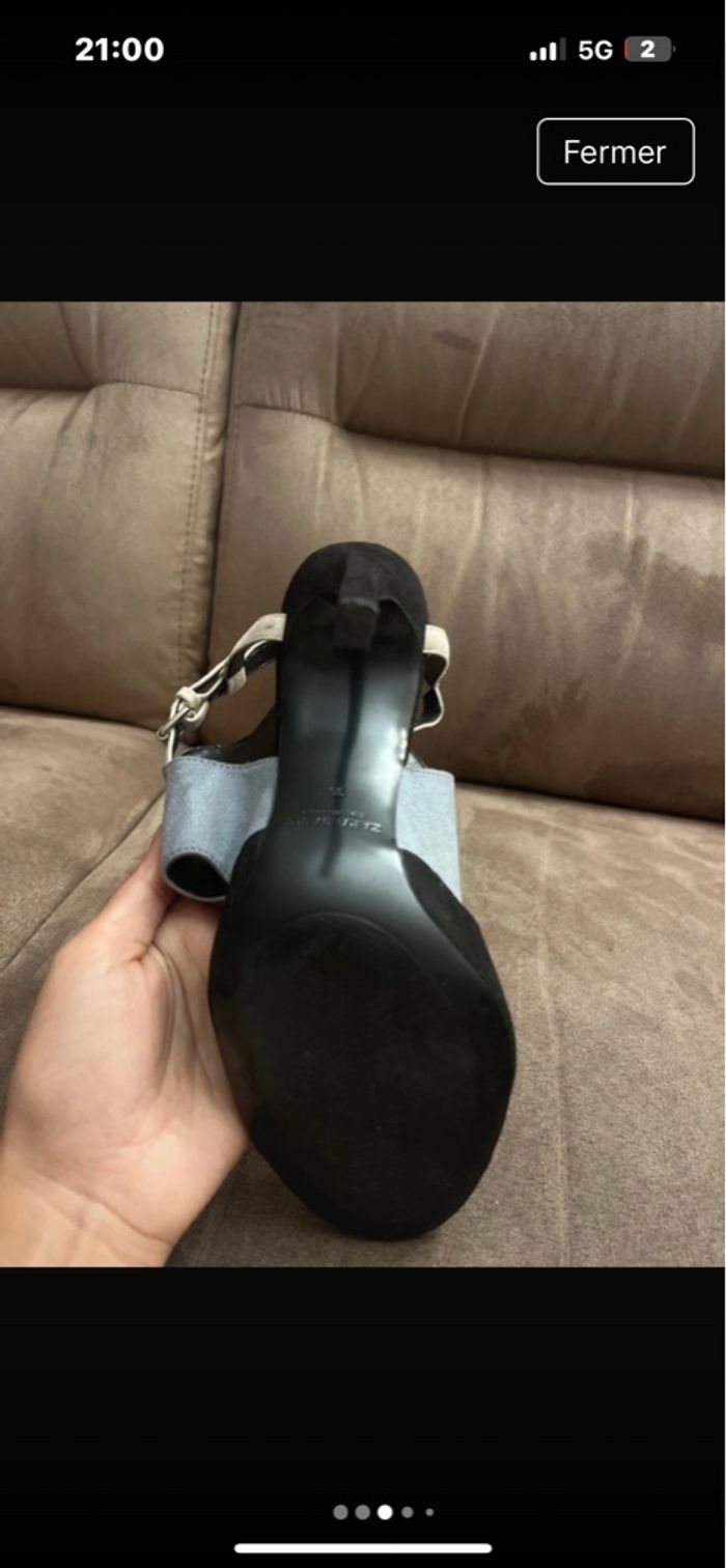 Sandales à talons Zara - photo numéro 2