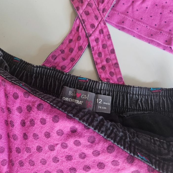 Lot vêtements fille 12 mois - photo numéro 4