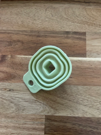 Entonnoir sillonne pliable n° 04 Vert