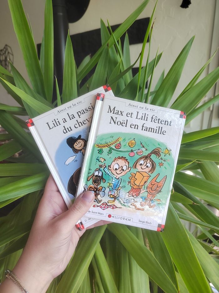 Lot de 2 livres "Max et Lili"