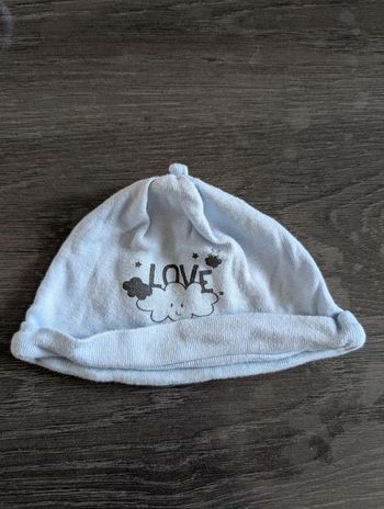 Bonnet bébé nuage love