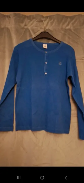 Tee-shirt à manches longues Petit Bateau 12ans