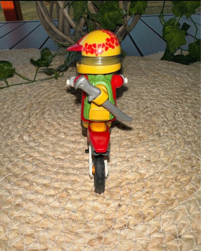 Playmobil 9431 – Pilote de moto + Raptor - photo numéro 6