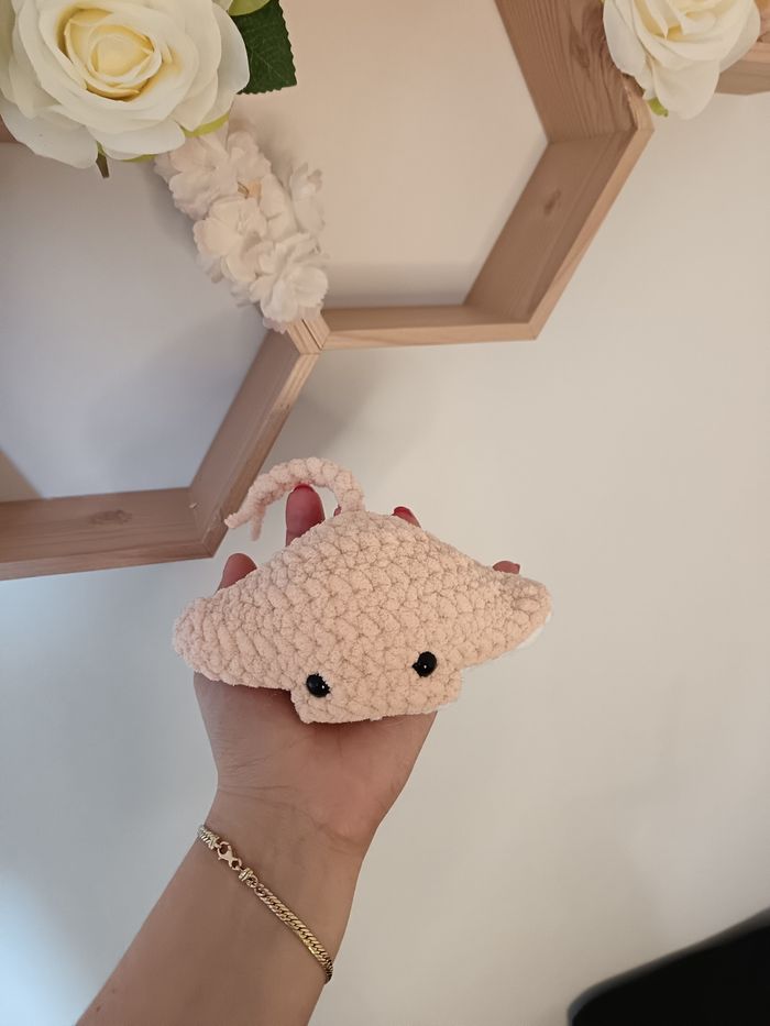 Raie manta faite au crochet - photo numéro 3