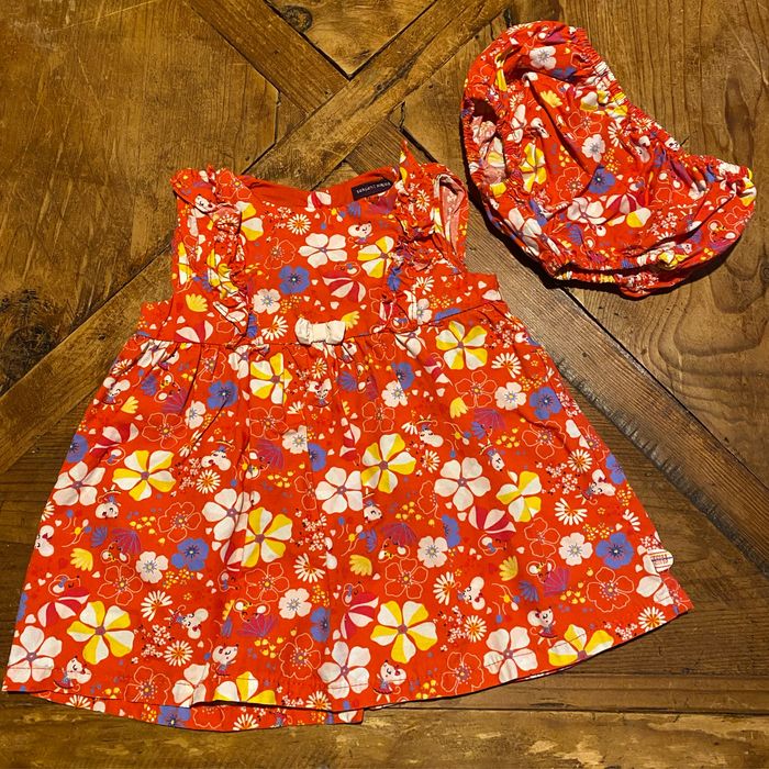 Petite robe et bloomer assortie