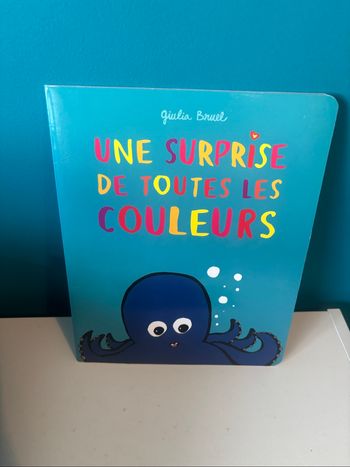 Livre école des loisirs une suprise de toutes les couleurs