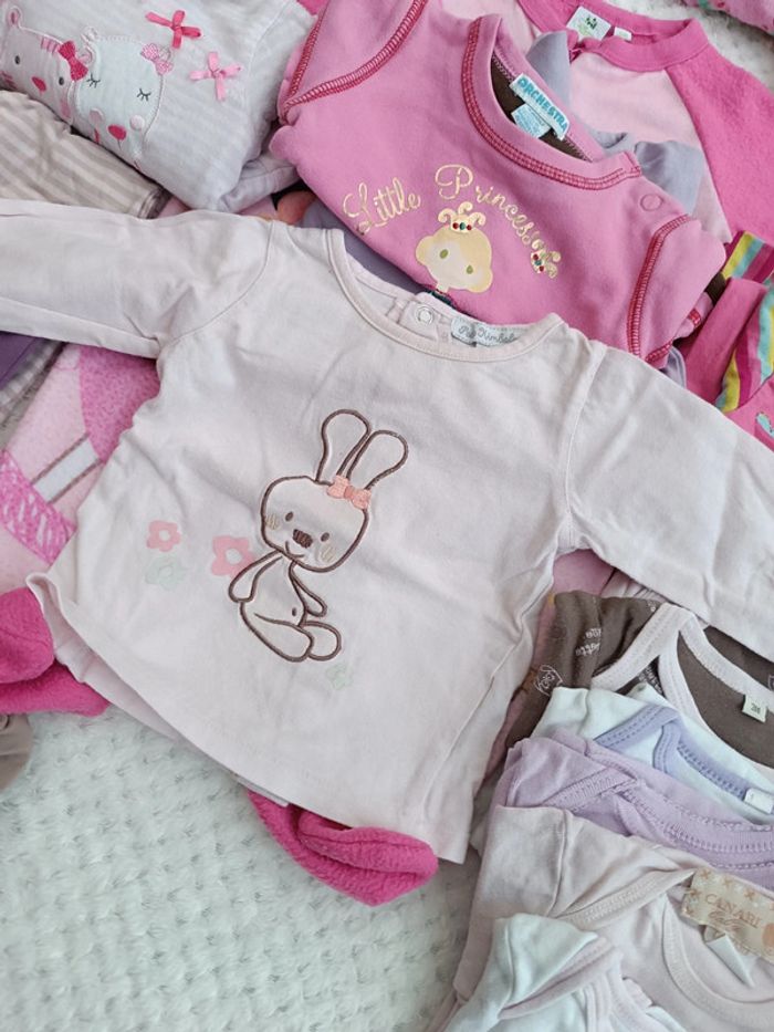 🔸Lot 22 Vêtements Bébé Fille 3 Mois🔸 - photo numéro 16