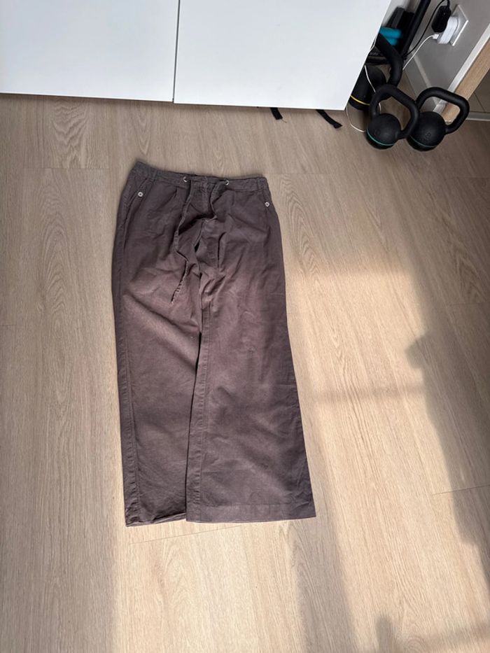 Pantalon femme lin naf naf taille 38
