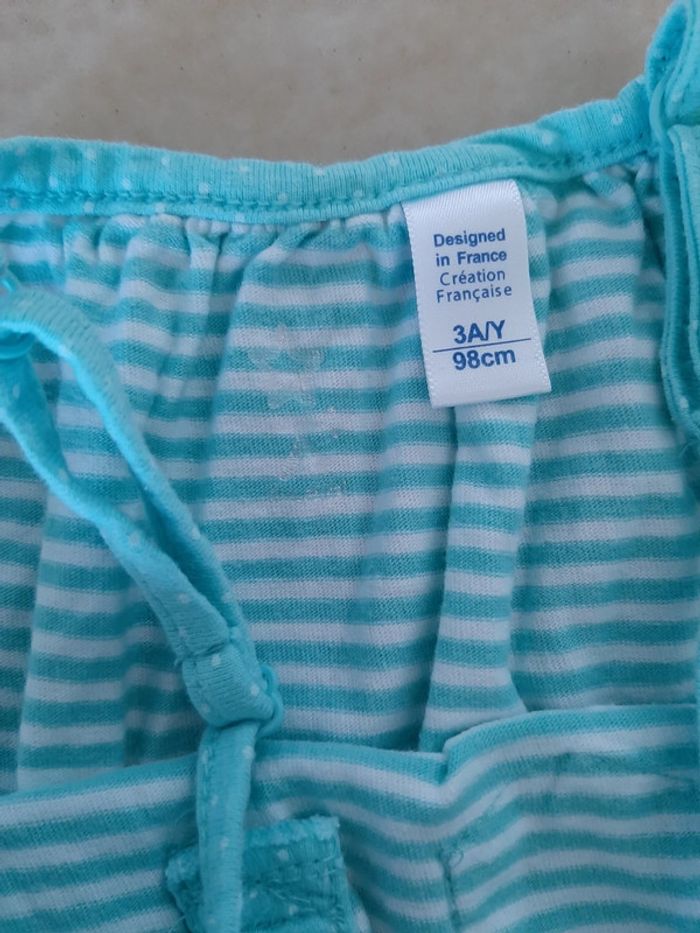 Combi short fille 3 ans - photo numéro 3