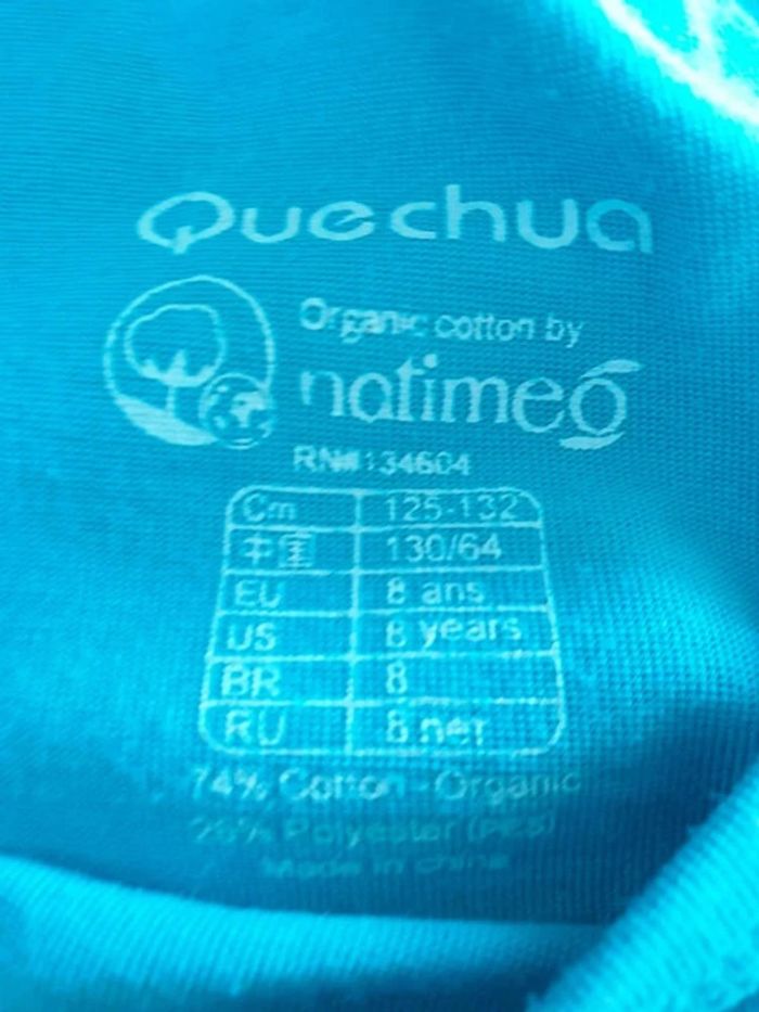 Tee shirt manches courtes Quechua - photo numéro 3