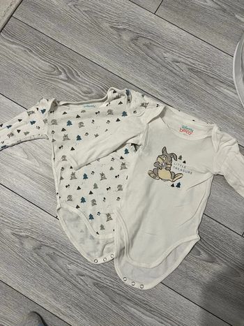 Lot de 2 bodies Disney