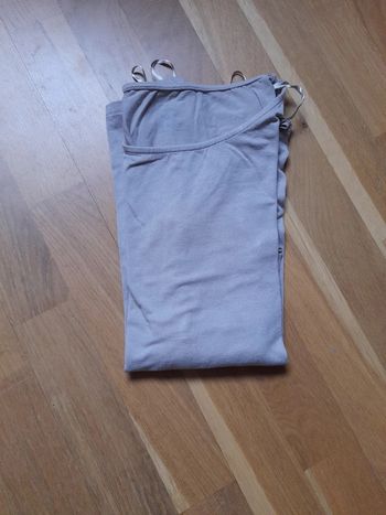 Tee shirt manches longues taupe