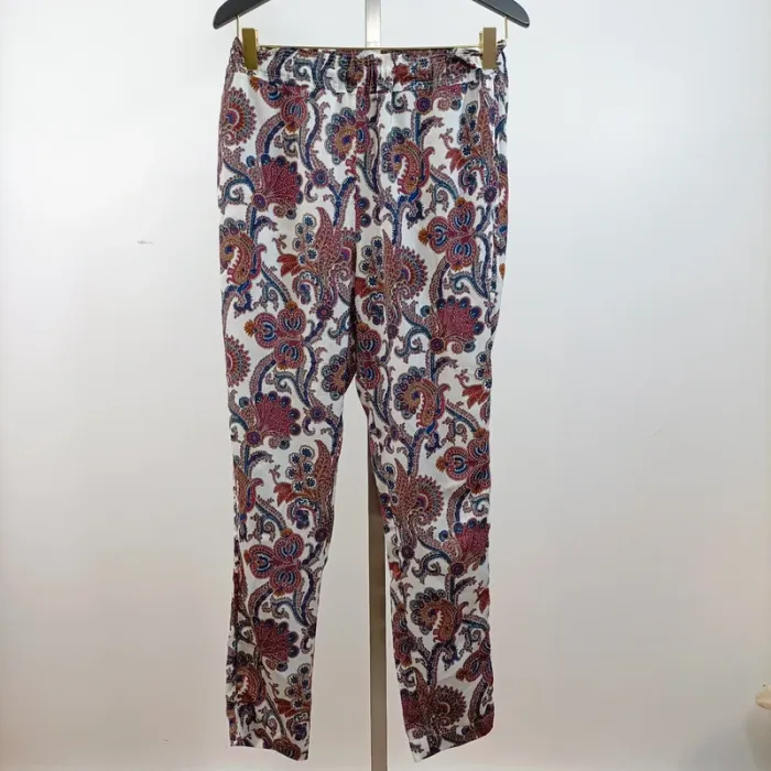Pantalon fluide imprimé cachemire Sandro – Taille 1 (S) A786