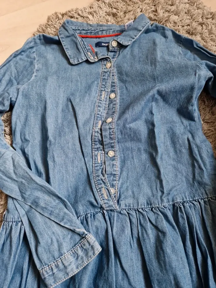 Robe en jean fille - photo numéro 2